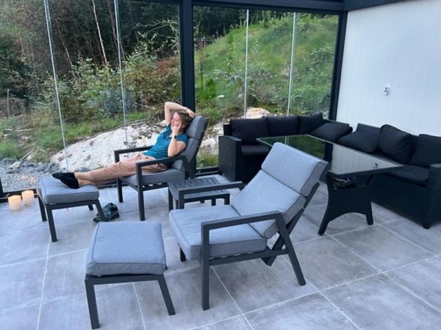 Hotel Trolltun, Frystevegen 4 Ulvik Esterno foto